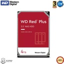 ITW | Western Digital Red Plus 4TB 256MB 5400RPM SATA 6 Gb/s NAS Hard Drive (WD40EFPX)