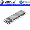 Orico SSD Enclosure TCM2-C3 M.2 NVMe Transparent Series USB3.1 Gen2 Type-C Grey