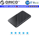 Orico Hard Drive HDD Enclosure 25PW1-C3 2.5" USB 3.1 Gen1 Type-C Black