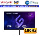 Viewsonic Gaming Monitor 24" (1920x1080 FHD) / 180Hz / IPS / 1ms MPRT / VX2479-HD-PRO