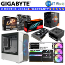 PC Desktop Computer Build Gigabyte Horizon Build 5 5600X B550M DS3H rev 1.7 RX 6600 16GB RAM