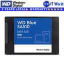 Western Digital 1TB SSD WD Blue SA510 2.5" SATA III Internal (WDS100T3B0A)
