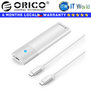 Orico M2 NVMe HDD M 2 NVMe HDD Enclosure USB3.2 Gen2 Type-C PWM2-G2 Silver