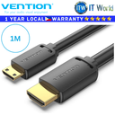 Vention Cable AGH HDMI-C Male to HDMI-A Male HD Gold Plated PVC Type (1M)