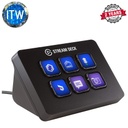 Elgato Stream Deck Mini Live Content Creation Controller with 6 Customizable LCD keys