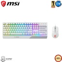 MSI Vigor GK30 Keyboard and Clutch GM11 White Gaming Mouse Combo