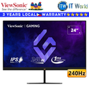 Viewsonic Gaming Monitor VX2479A-HD-PRO 24" 1920x1080 (FHD) / 240Hz / IPS / 1ms MPRT