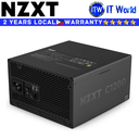 NZXT Computer PSU 1200W Power Supply Unit C1200 80+ Gold ATX3.1 Fully Modular Black (PA-2G2BB-US))