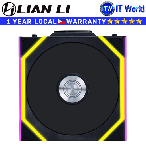 [G99.12SL1W1B.00] Lian Li Computer PC Fan UNI FAN SL Wireless 120 Fluid Dynamic Bearing Single Black (G99.12SL1W1B.00) (Black)