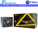 Seasonic PSU 1000W Power Supply Unit Focus GX-1000 ATX 3 80+ Gold Full Modular Black (SRP-FGX102-A5A32SF)