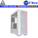Montech Computer PC Case Sky Two GX Airflow-Focused (White)