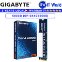 Gigabyte 500GB M2 NVMe SSD M.2 NVMe SSD Gen4 4000E PCIe 4.0x4 M.2 2280 Internal (GP-G440E500G)