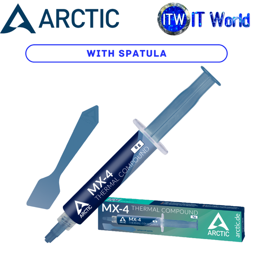 [ACTCP00059A MX-4 (8g) with Spatula] Arctic Thermal Paste MX-4 8g Premium Performance with spatula (ACTCP00059A) (with spatula)