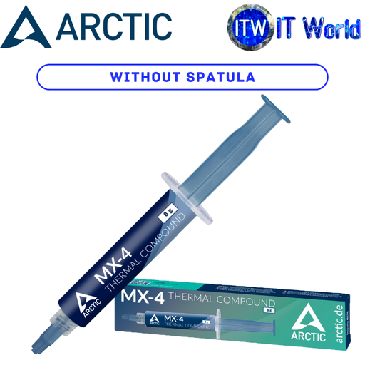 [ACTCP00008B MX-4 (8g)] Arctic Thermal Paste MX-4 8g Premium Performance without spatula (ACTCP00008B) (without spatula)