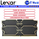 Lexar DDR5 16GB (8GBx2) 6000Mhz Thor OC Black UDIMM Desktop Memory (LD5U08G60C38LG-RGD)