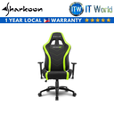 Sharkoon Skiller SGS2 Gaming Chair (Green)