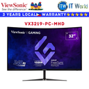 Viewsonic Gaming Monitor VX3219-PC-MHD 32" Flicker-free FreeSync Premium