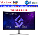 ViewSonic OMNI VX3219-PC-MHD 32” 240Hz Curved Gaming Monitor