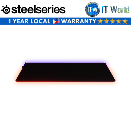 [63511] Steelseries Qck Prism Cloth 3XL RGB Gaming Mousepad (63511) (1)