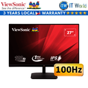 Viewsonic Monitor 27" (1920x1080 FHD) / 100Hz / IPS / 1ms / VA2732MH