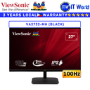 Viewsonic Monitor VA2732-MH 27" 1920x1080 FHD / 100Hz / IPS / 1ms MPRT (Black)
