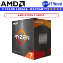 AMD Ryzen 7 5700G 8 Cores 16 Threads Desktop Processor (Box)