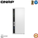 QNAP TS-233 - 2 x 3.5-inch SATA 6Gb/s, 3Gb/s Bay, ARM 4-core Cortex-A55 2.0GHz NAS (TS-233)
