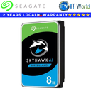 Seagate Skyhawk AI 8TB - 3.5" SATA 6Gb/s, 7200 RPM, 256MB Cache, Internal Hard Drive (ST8000VE001)