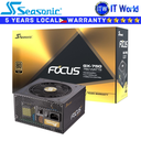 Seasonic FOCUS GX-750 750W 80+ Gold Full Modular ATX12V Power Supply Unit - SSR-750FX