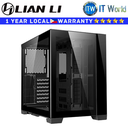 Lian Li Computer PC Case O11 Dynamic Mini Black Mid-Tower Tempered Glass (G99.O11DMI-X)