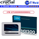 Crucial SSD 3D Nand SATA 2.5" Internal 1TB (CT1000MX500SSD1)