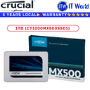 Crucial MX500 3D NAND SATA 2.5" 7mm Internal SSD (1TB))