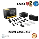MSI MPG A850GF 850W 80+ Gold Fully Modular Power Supply Unit (306-7ZP0C12-CE0)