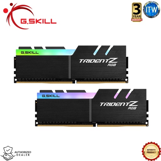 [F4-4266C19D-16GTZRC] Gskill Trident Z RGB 16GB (2x8GB) - DDR4-4266 CL19-26-26-46 1.40V Memory (F4-4266C19D-16GTZRC)