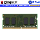 Kingston DDR4 RAM 8GB (8GBx1) 2666Mhz Non-ECC Unbuffered SODIMM Memory (KVR26S19S6/8)
