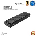 ORICO M2PV-C3 M.2 NVME SSD Enclosure | USB 3.1 Type C Gen 2 10Gbps External SSD Enclosure Adapter (M2PV-C3)