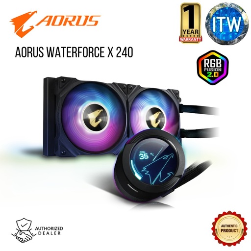 [gp-aorus-waterforce-x-240] Gigabyte Aorus Waterforce Liquid Cooler (X 240) (X 260)