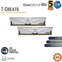 TEAMGROUP T-Create Classic 10L DDR4 16GB Kit (2 x 8GB) 3200MHz CL22 Desktop Memory Module Ram