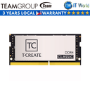 Teamgroup T-Create Classic 16GB (1 x 16GB) DDR4-3200 SODIMM Memory (TTCCD416G3200HC22-SBK)