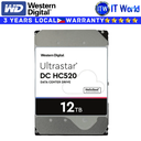 Western Digital Hard Drive HDD Ultrastar DC HC520 12TB 3.5" 7200RPM 256MB Internal (0F30146)