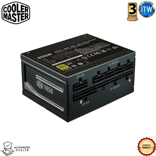 [MPY-8501-SFHAGV-US] Cooler Master V850 SFX Gold - 850W Full Modular 80 Plus Gold Power Supply Unit (MPY-8501-SFHAGV)