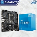 Intel Core i3-10105 3.7 GHz Quad-Core LGA 1200 Processor with ​Gigabyte H510M-H Ultra Durable Motherboard (GA-H510M-H) BUNDLE