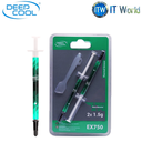 DEEPCOOL EX750 THERMAL GREASE 2X 1.5G/2.5G