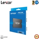 LEXAR NQ100 | 240GB | 2.5 inch | SATA III | (6Gbs) Internal SSD