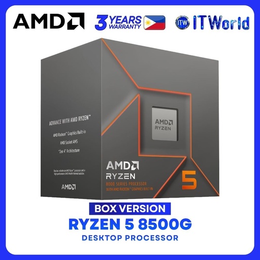 [R5 8500G BOX 3Y] AMD Ryzen 5 8500G 6Cores 12Threads Desktop Processor - Box Version