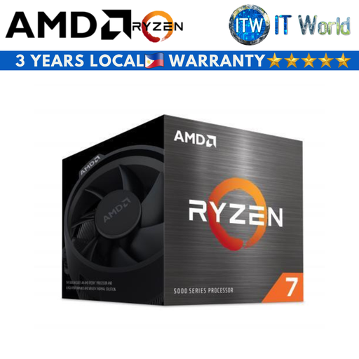 [AMD RYZEN 7 5700 3Y PH] AMD Ryzen 7 5700 8-Cores 16-Threads Desktop Processor with Wraith Spire Cooler