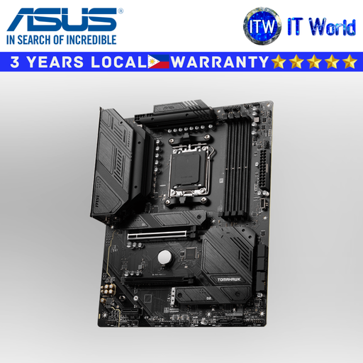 [7 7700X with B650 Tomahawk Wifi] Itw | ASUS Motherboard MAG B650 Tomahawk Wi-Fi ATX PWR 4x DDR5 (7 7700X with B650 Tomahawk Wi-Fi)