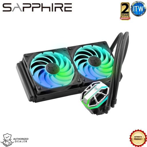 [SPR-4N005-01-20G] Sapphire Nitro+ S240-A 240mm ARGB AIO Liquid CPU Cooler (SPR-4N005-01-20G)