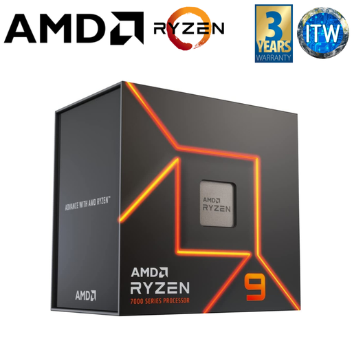 [AMD RYZEN 9 7900X 3Y PH] AMD Ryzen 9 7900X 12-Core, 24-Thread Desktop Processor without Cooler