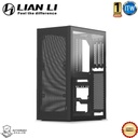 Lian Li SSUPD Meshlicious Mini-ITX TG PC Case Black | PCIE 3.0 Riser (SSU-MESHLI-BK)